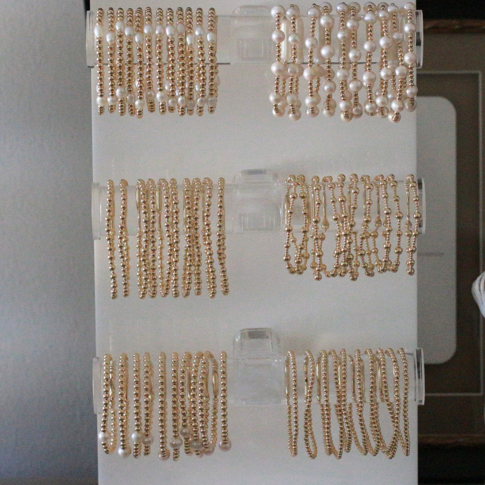 Katie Bracelet - 14k Gold Filled Beaded Bracelet