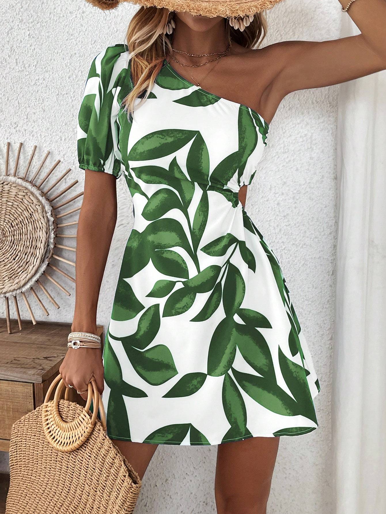Puff Sleeve Summer Dress
