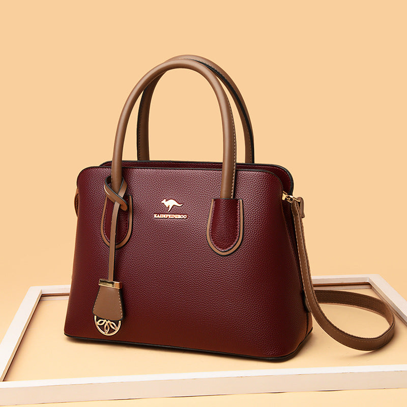 Luxurious Leather Fashionable Large-capacity High-end Tote or Shoulder Bag