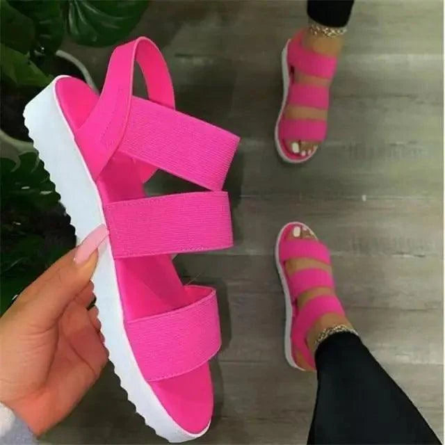New Elegant Comfortable Design, Flat Open Toe Sandals