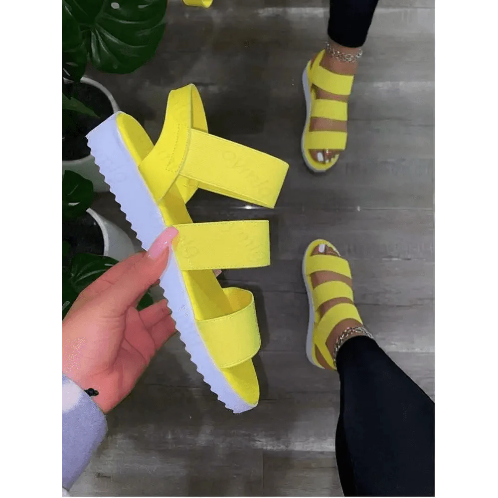 New Elegant Comfortable Design, Flat Open Toe Sandals