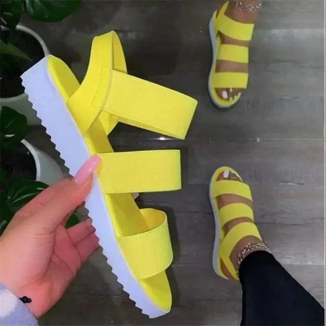 New Elegant Comfortable Design, Flat Open Toe Sandals