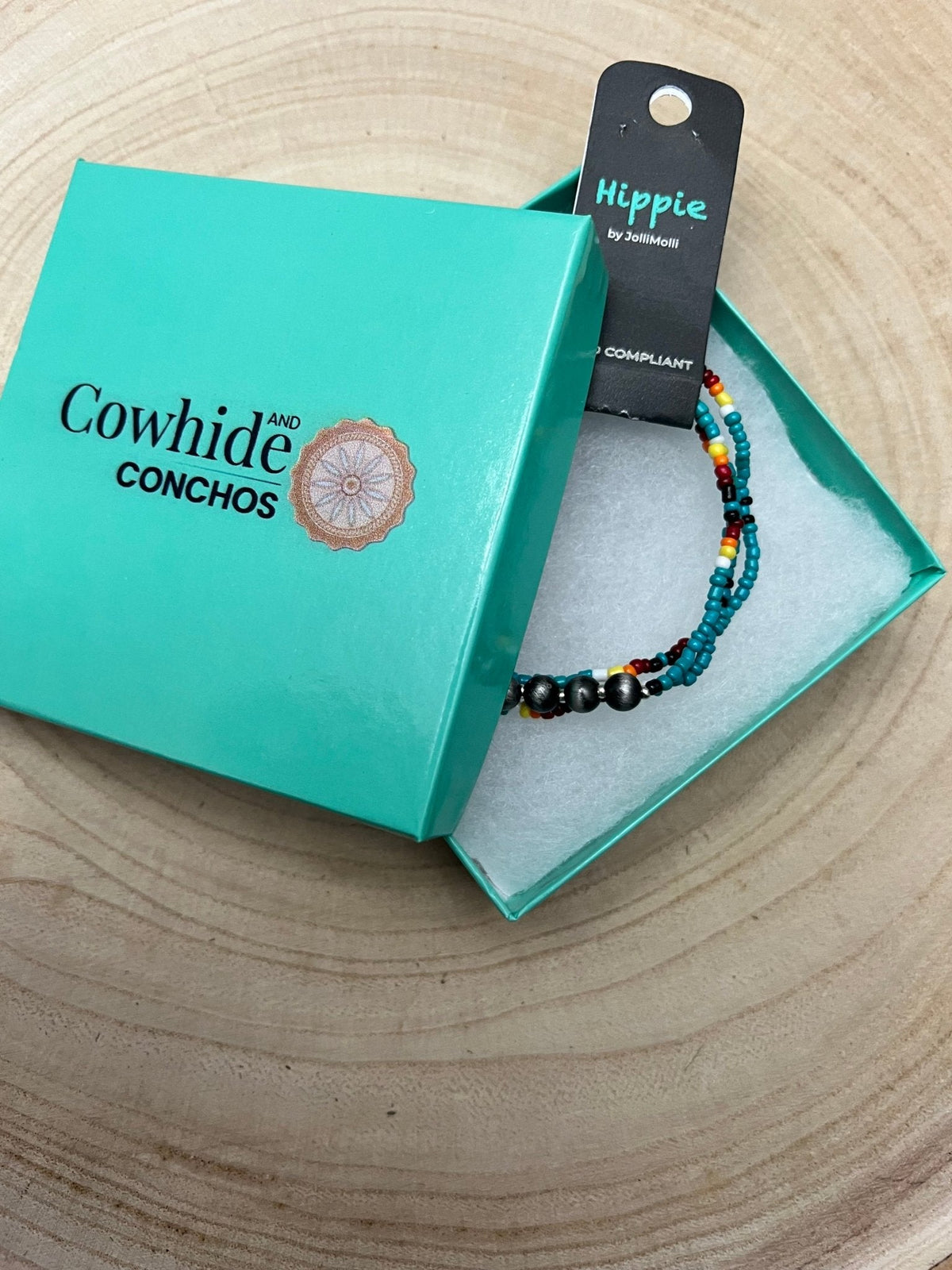 Western Seed Bead & Navajo Pearl Stretch Bracelet Set