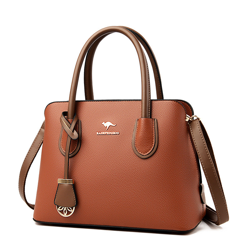 Luxurious Leather Fashionable Large-capacity High-end Tote or Shoulder Bag