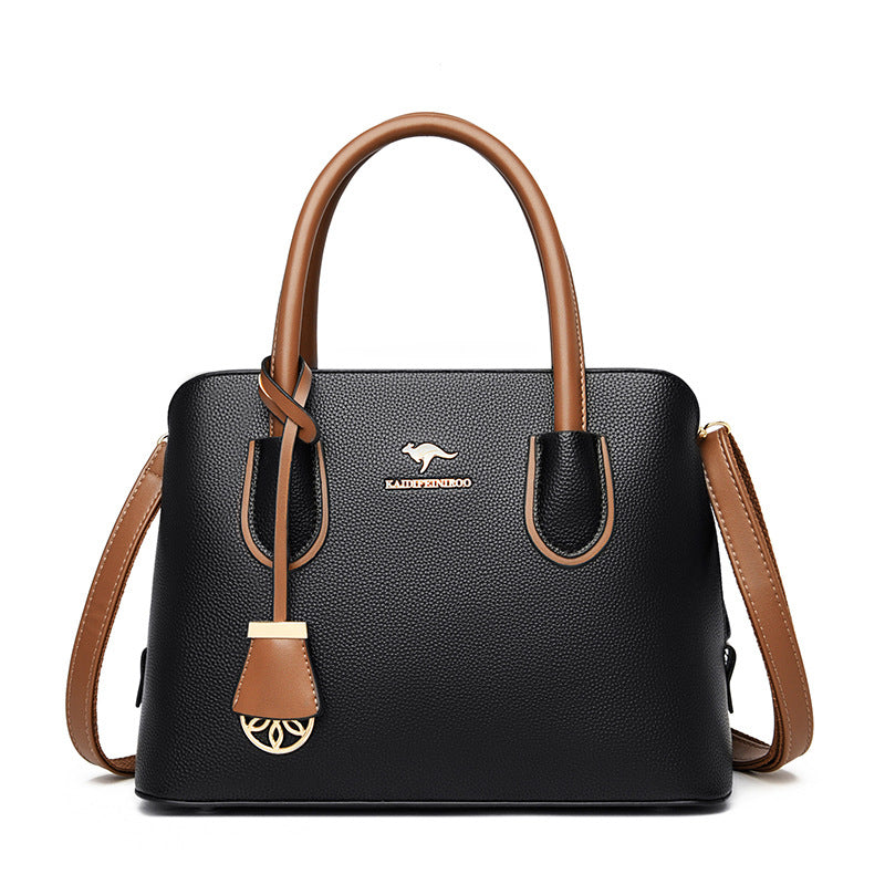 Luxurious Leather Fashionable Large-capacity High-end Tote or Shoulder Bag