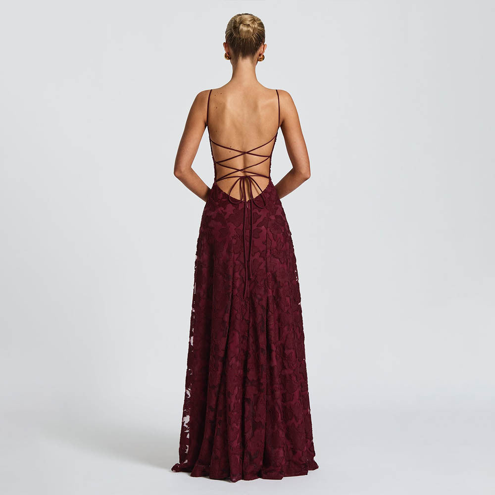 Evening Sexy Suspender Dress