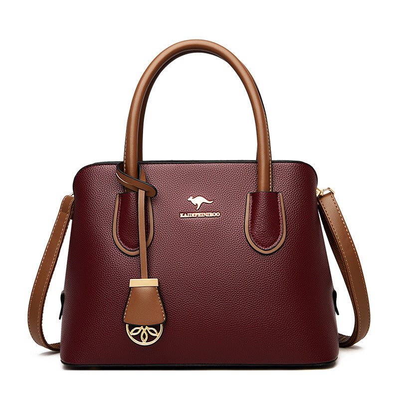 Luxurious Leather Fashionable Large-capacity High-end Tote or Shoulder Bag