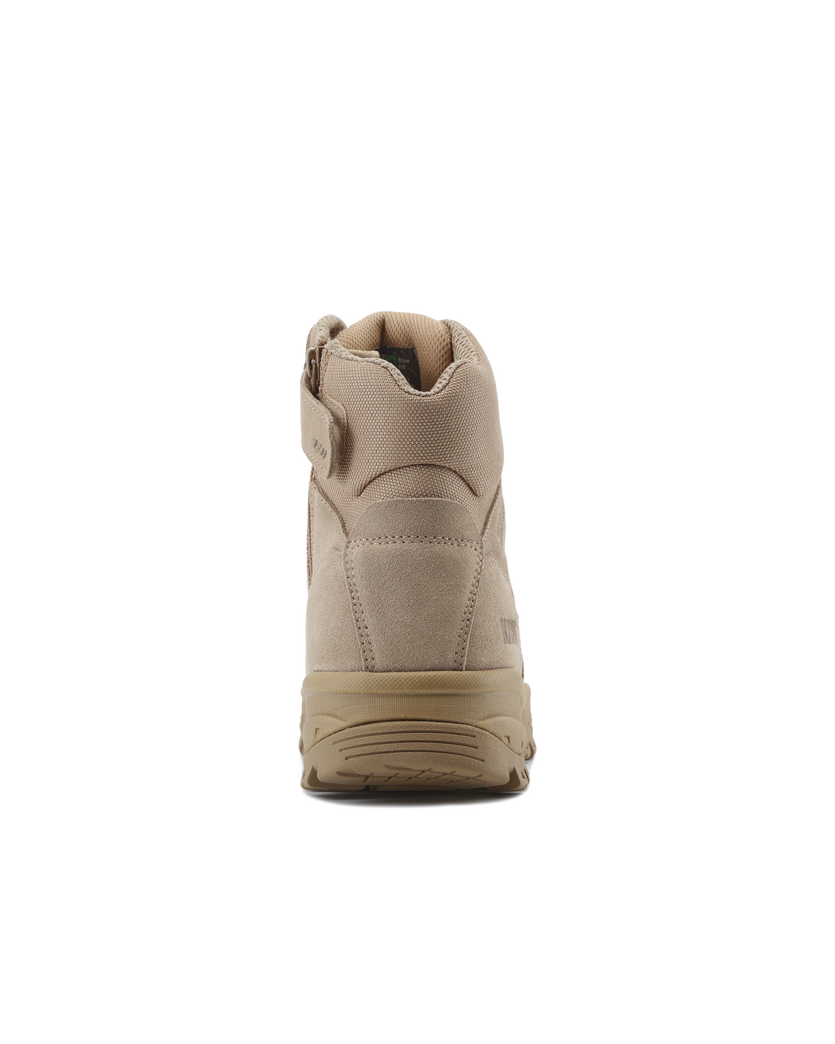 Kiwi Rugged Sand Suede Mid-Cut 6" Composite Toe Zipped Water Resistant Tactical Boots
