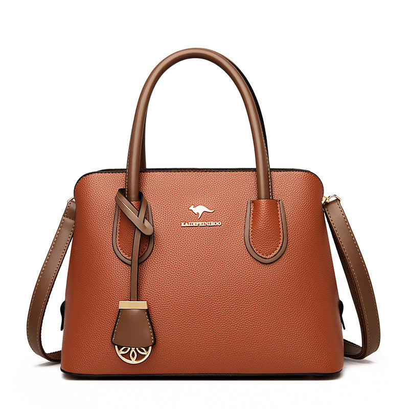 Luxurious Leather Fashionable Large-capacity High-end Tote or Shoulder Bag