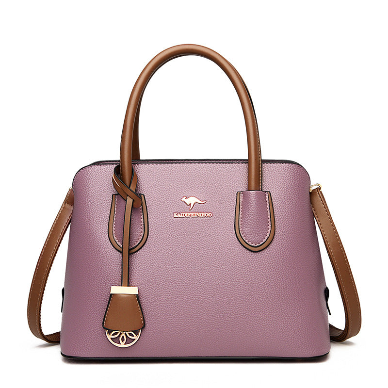 Luxurious Leather Fashionable Large-capacity High-end Tote or Shoulder Bag