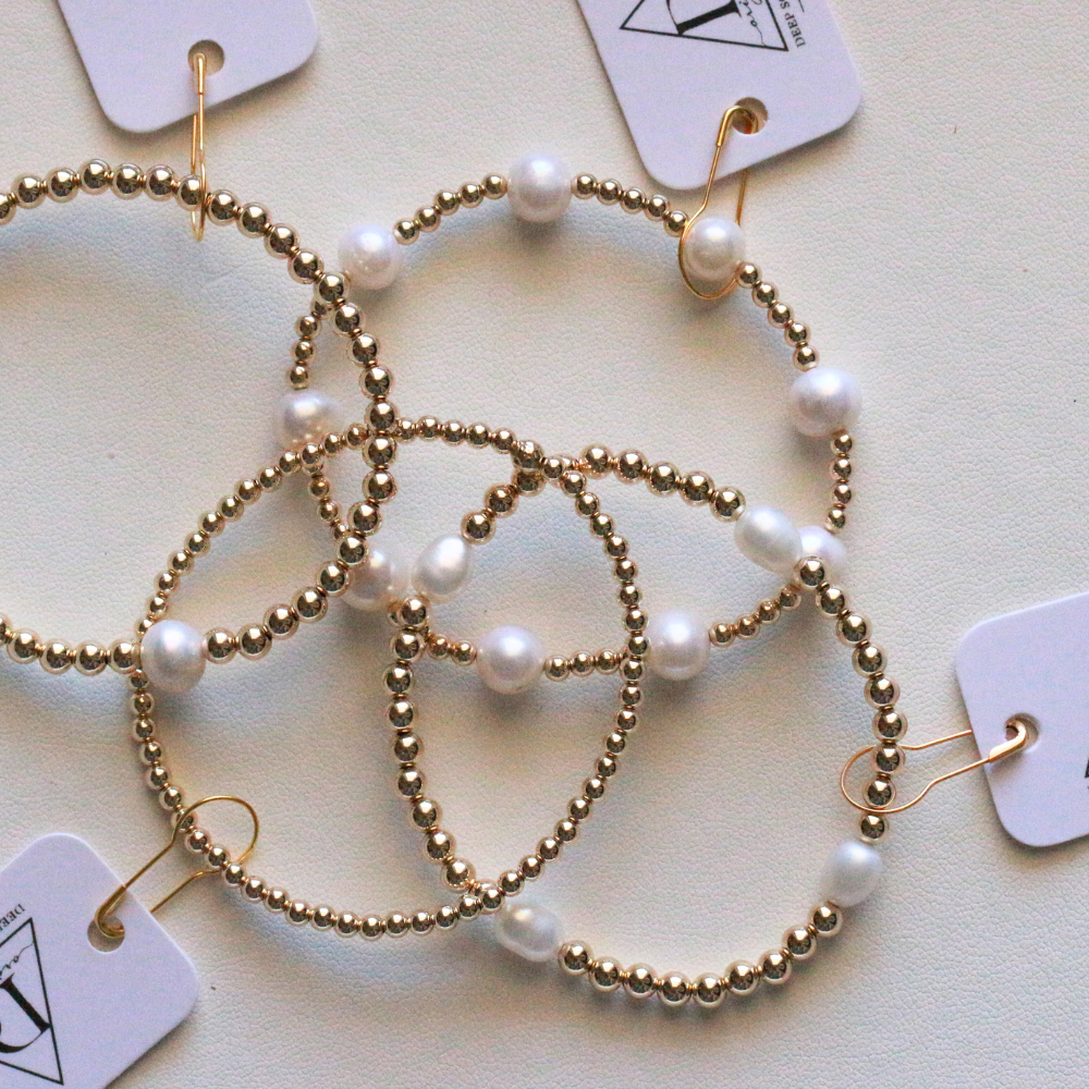 Katie Bracelet - 14k Gold Filled Beaded Bracelet