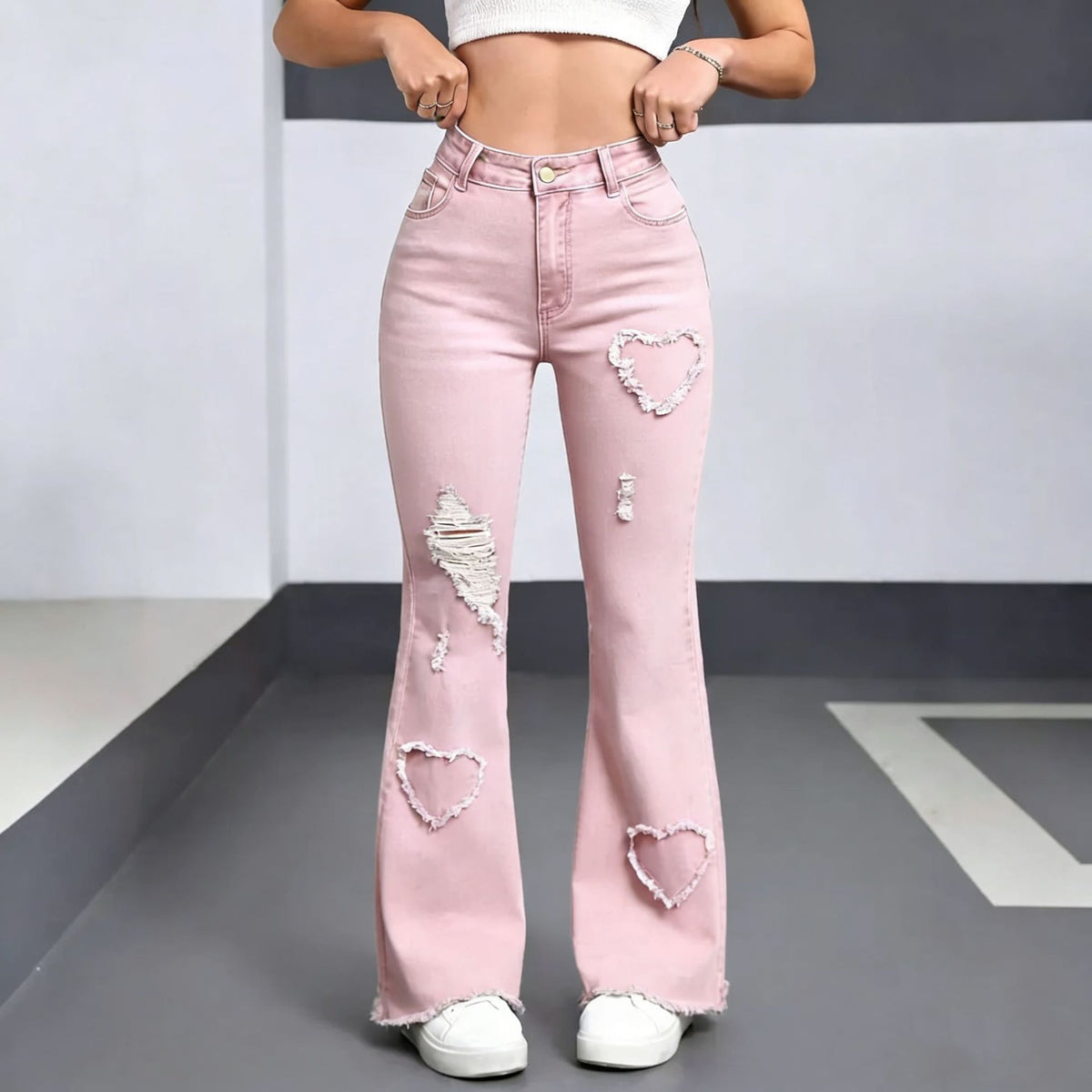 Casual Denim Jeans For Women