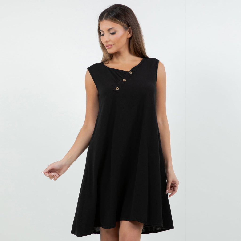 Hailey Dress 100% Cotton Gauze