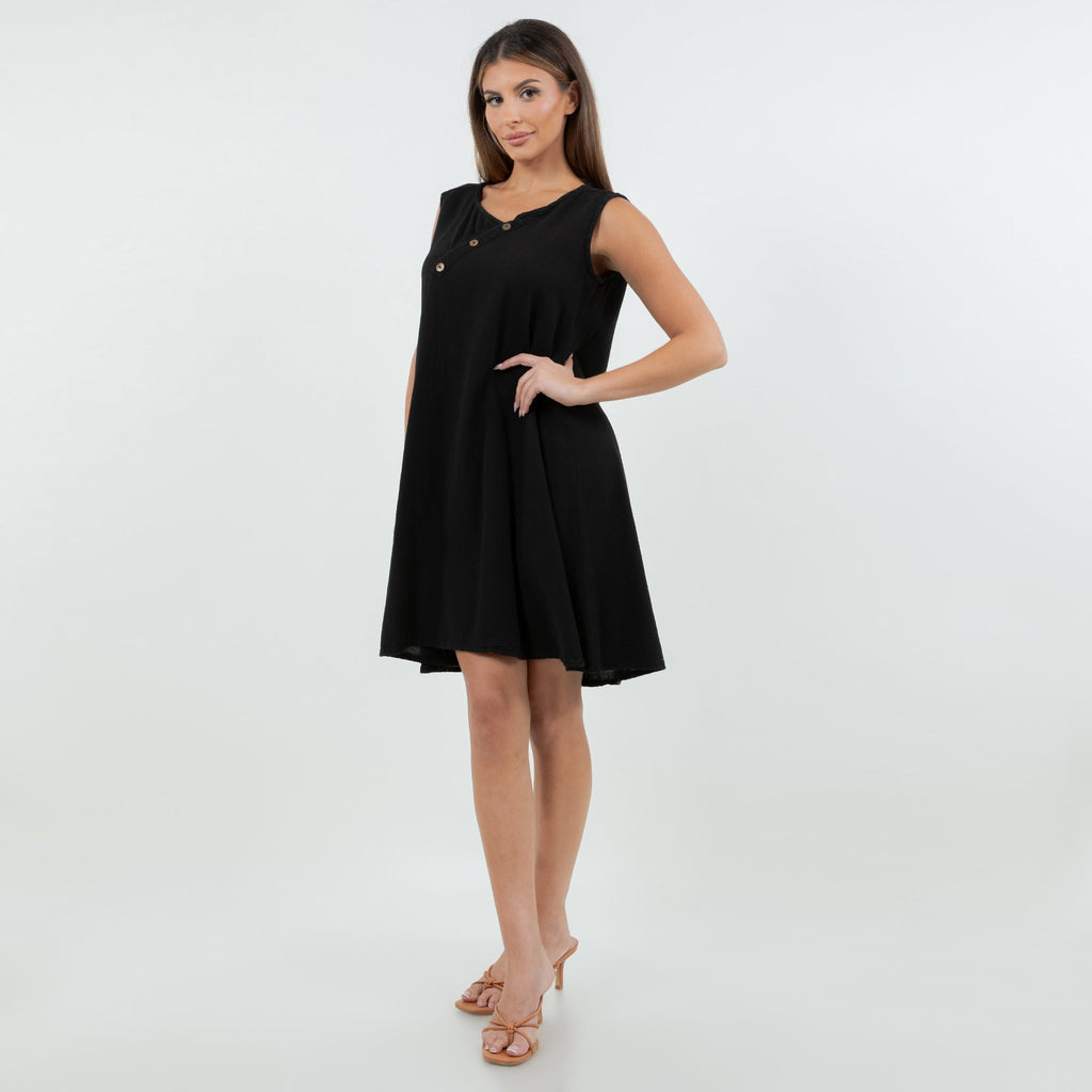 Hailey Dress 100% Cotton Gauze