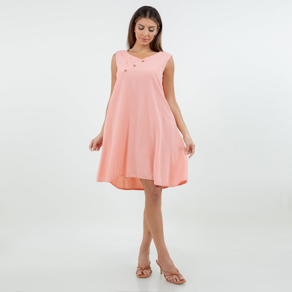 Hailey Dress 100% Cotton Gauze