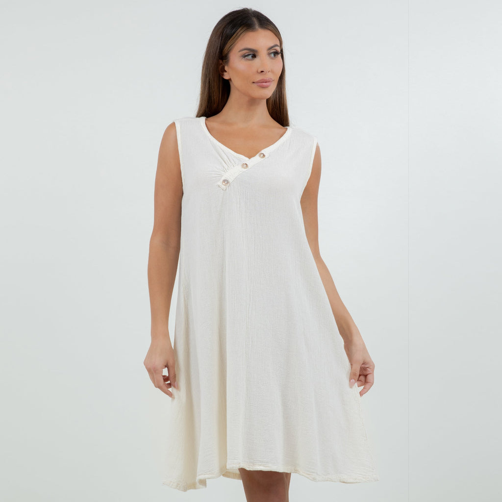 Hailey Dress 100% Cotton Gauze