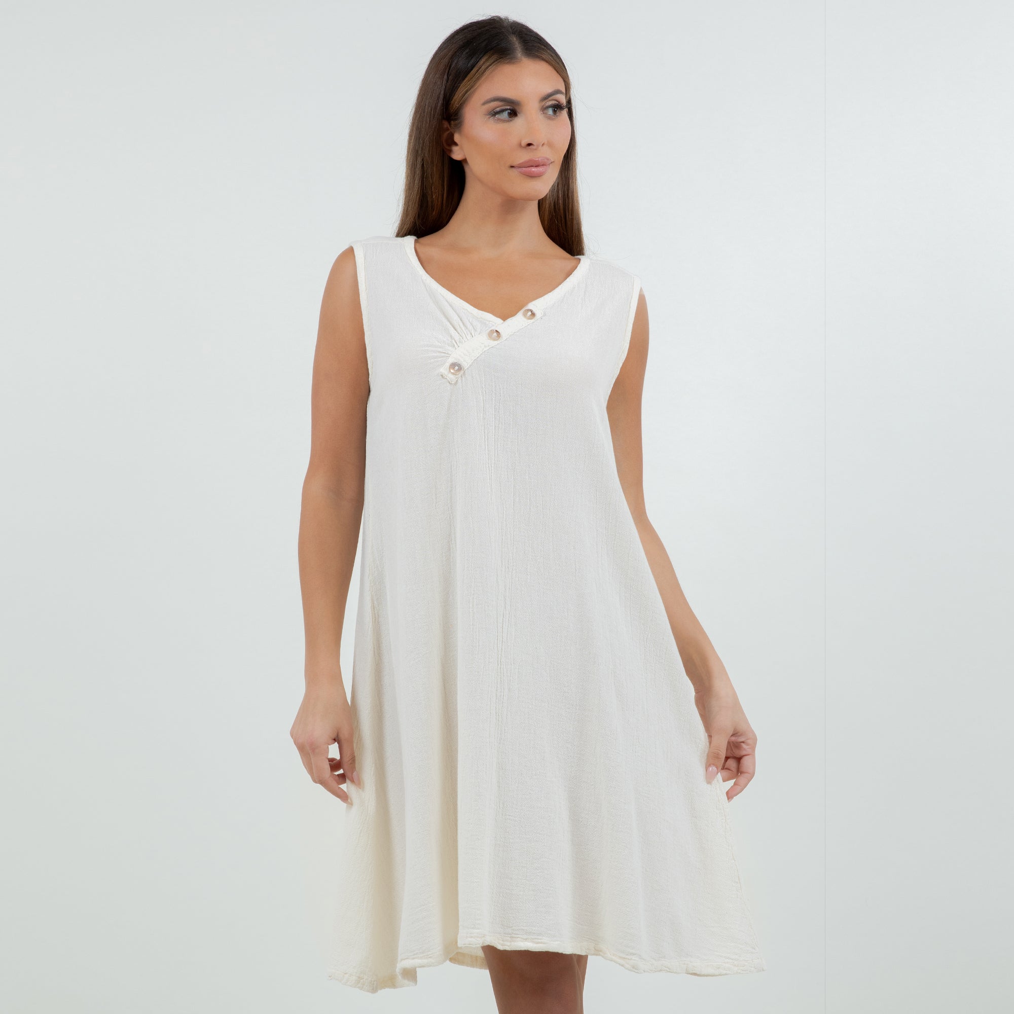 Hailey Dress 100% Cotton Gauze