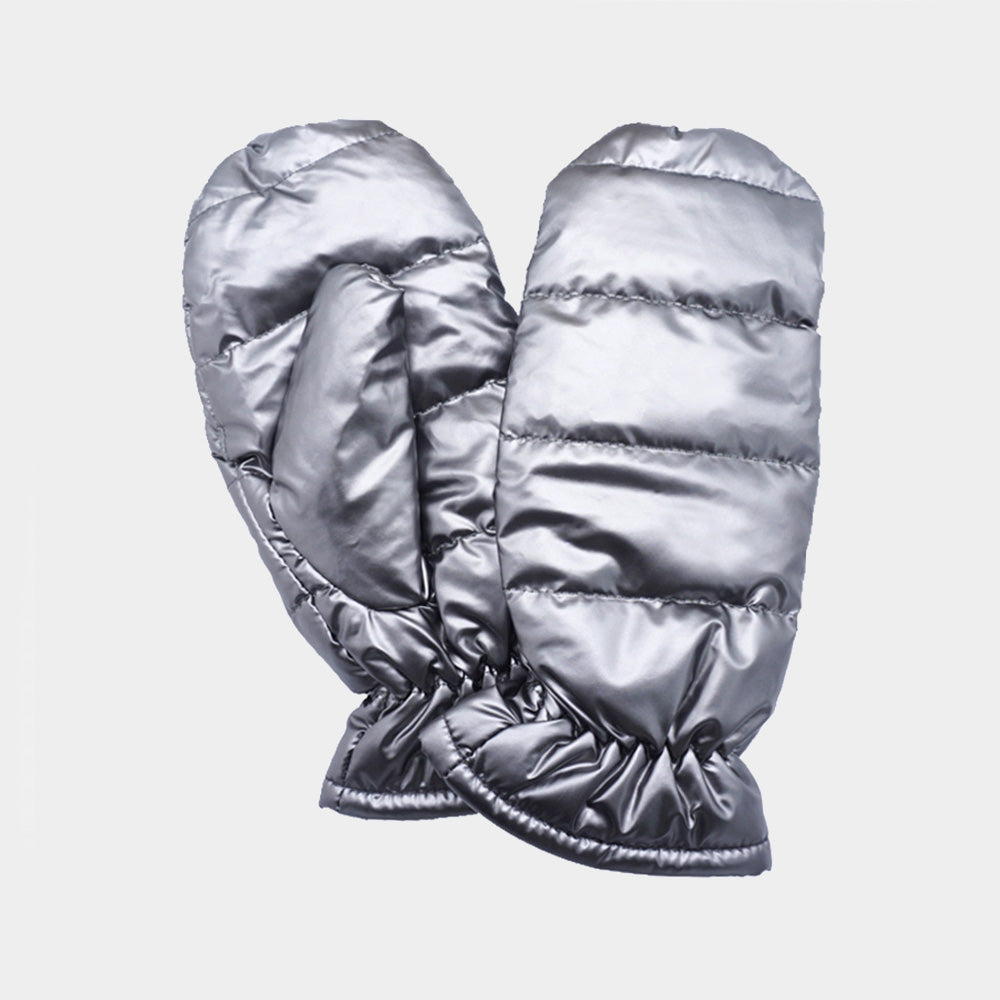 Shiny Puffer Mitten