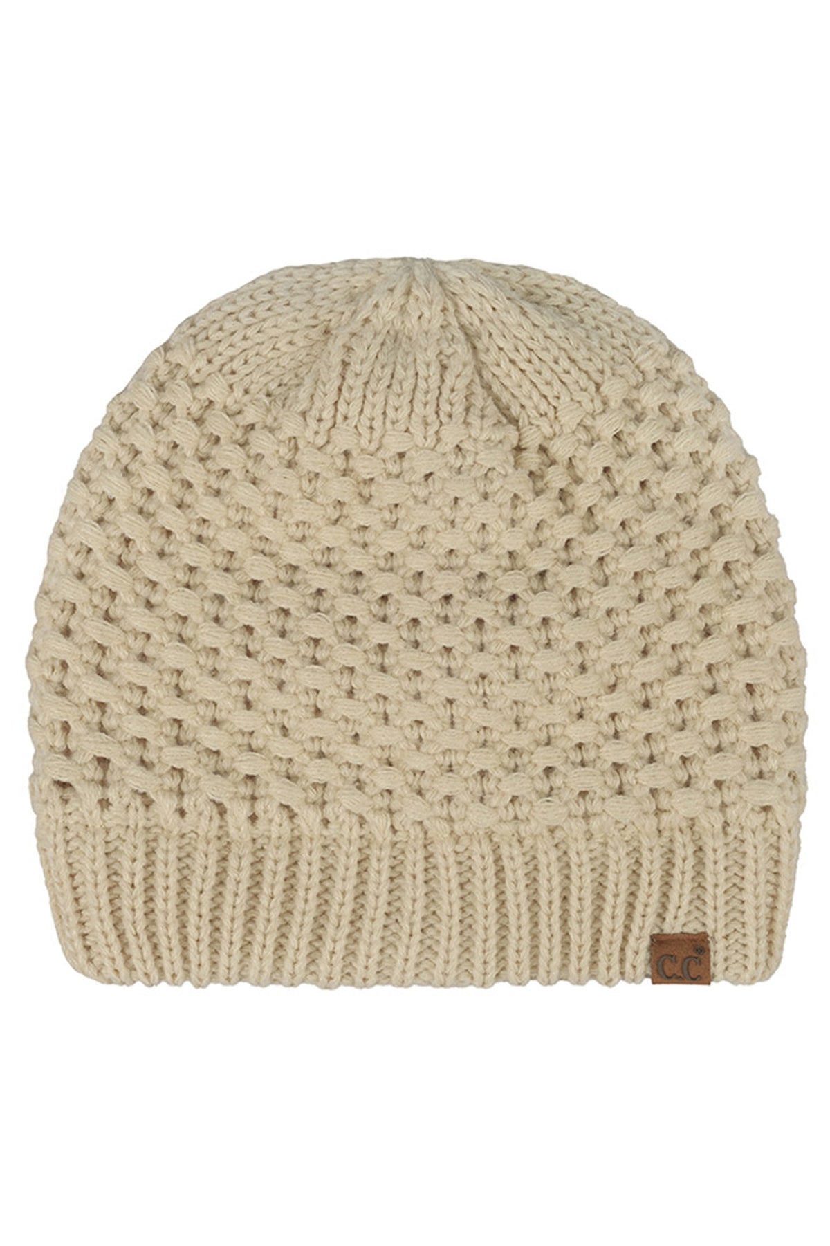 Knit Satin Lining Beanie