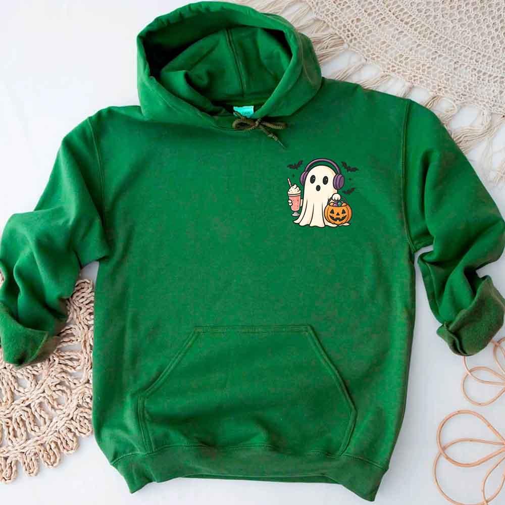 Little Ghost Iced Coffee Hoodie