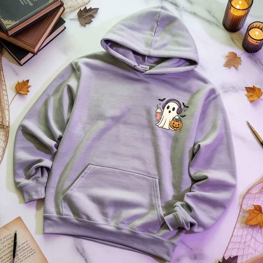 Little Ghost Iced Coffee Hoodie