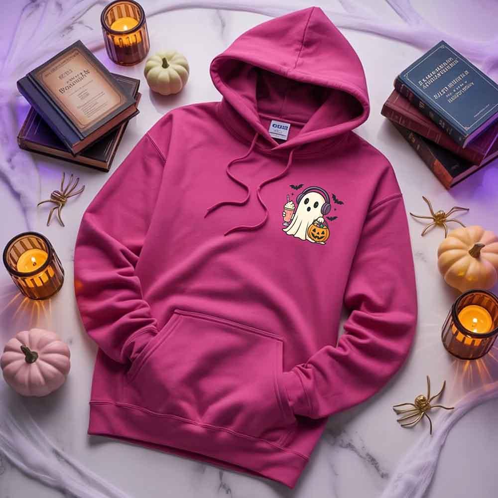 Little Ghost Iced Coffee Hoodie