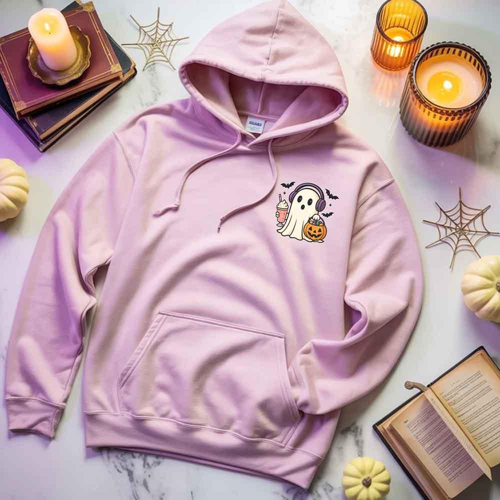 Little Ghost Iced Coffee Hoodie