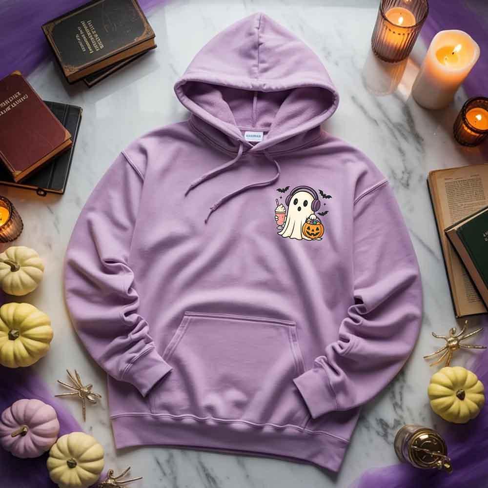 Little Ghost Iced Coffee Hoodie