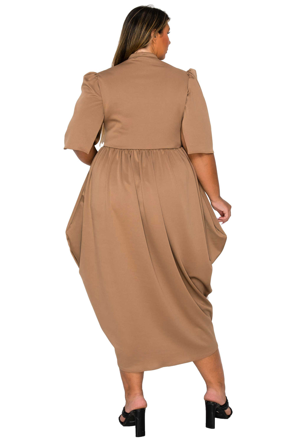 Aesira Tulip Hem Pocket Dress