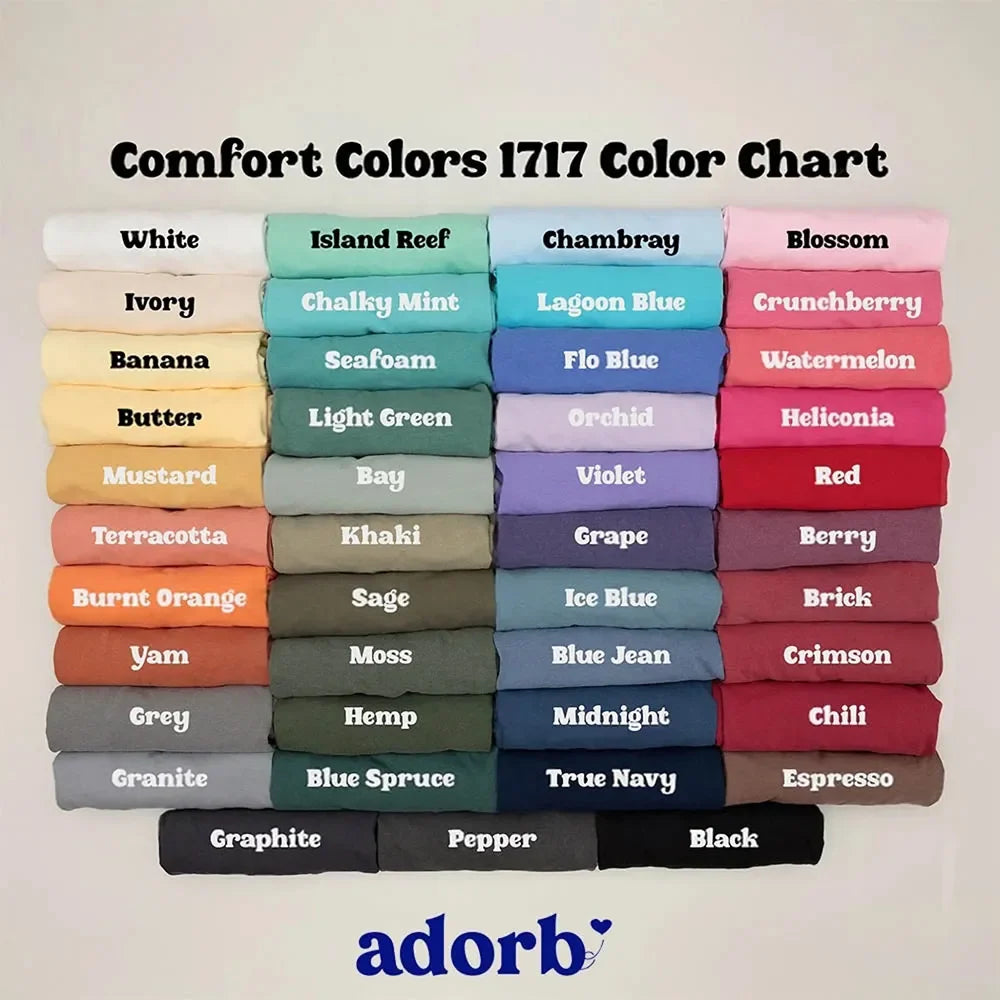 Neon Spooky Ghost Comfort Colors T-Shirt