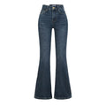 High Waist Slim Fit Bootcut Jeans