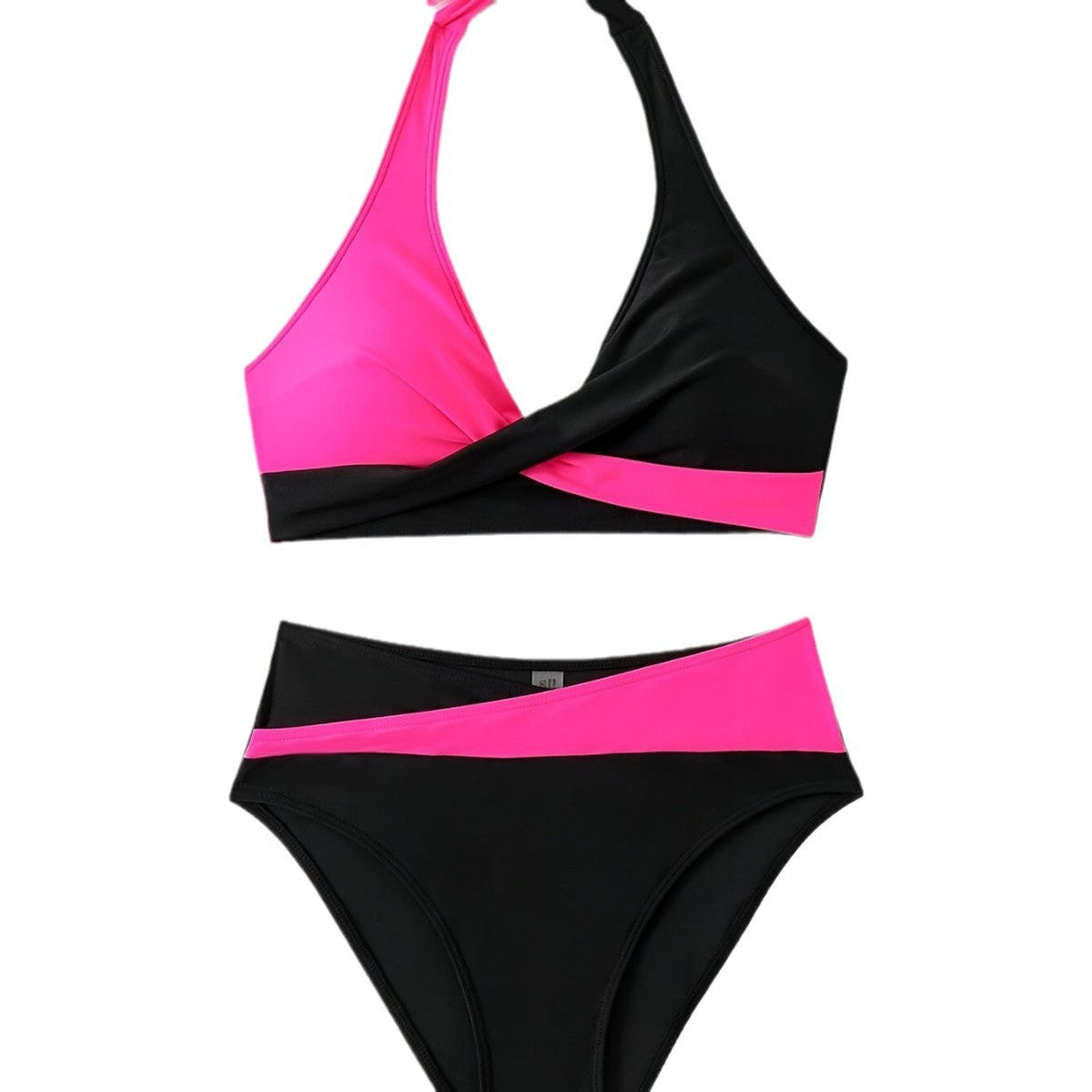 Sexy Color Block Swimsuit