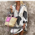 Casual Long Shirt Dress