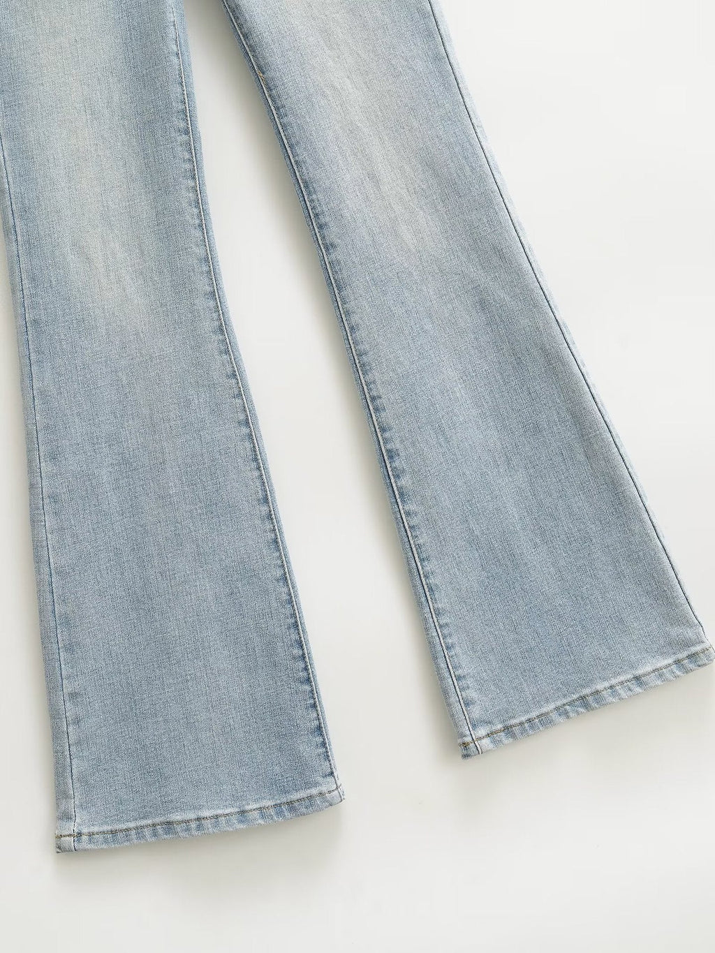 High Waist Slim Fit Bootcut Jeans