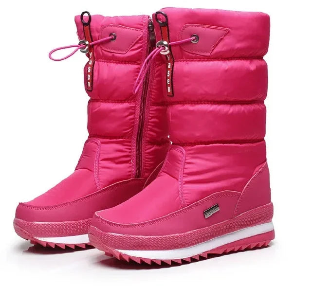 Thick Plush Waterproof Winter Non-slip Boots