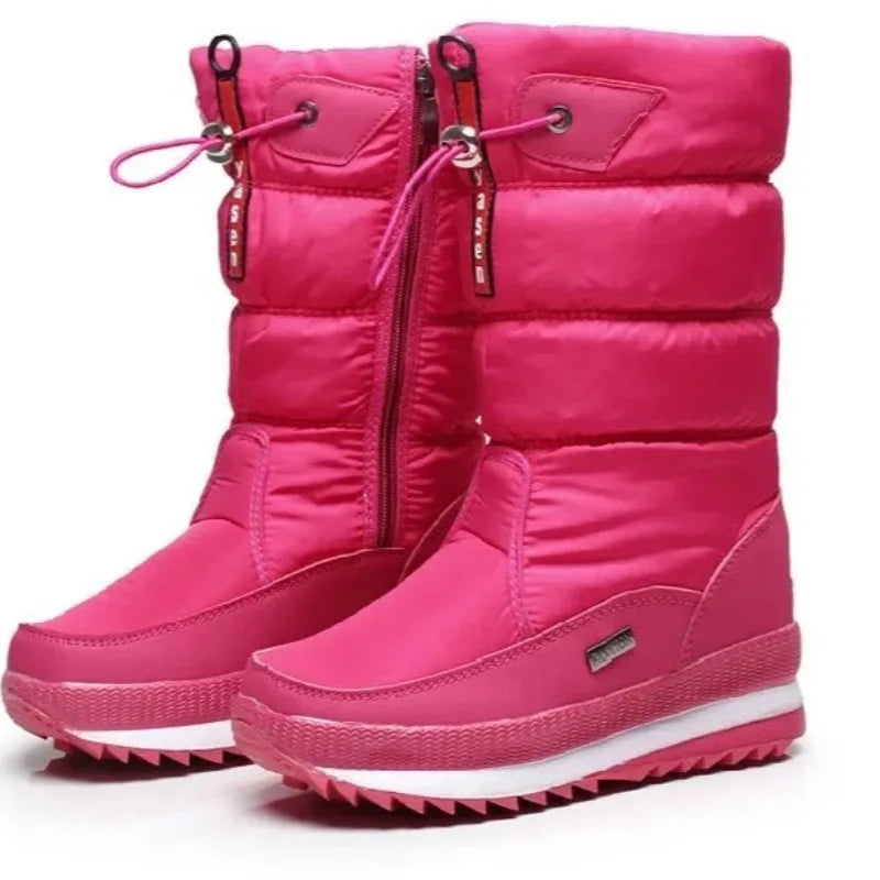 Thick Plush Waterproof Winter Non-slip Boots