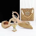 Hot Matching Shoe and Bag Set