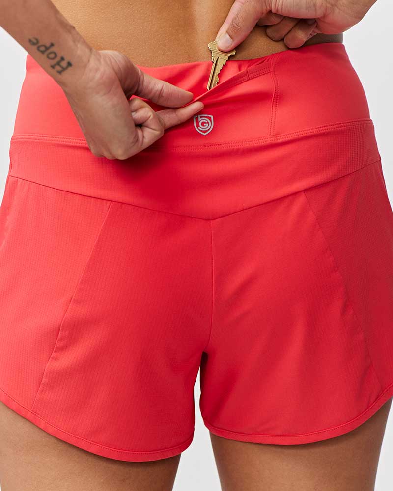 Sheva High Rise Running Shorts