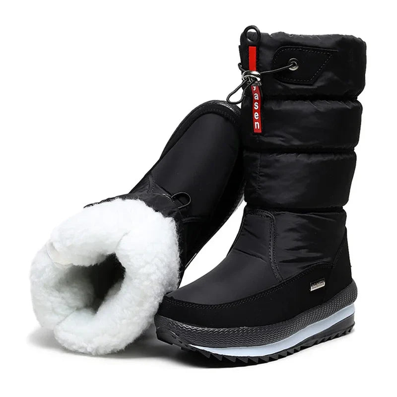 Thick Plush Waterproof Winter Non-slip Boots