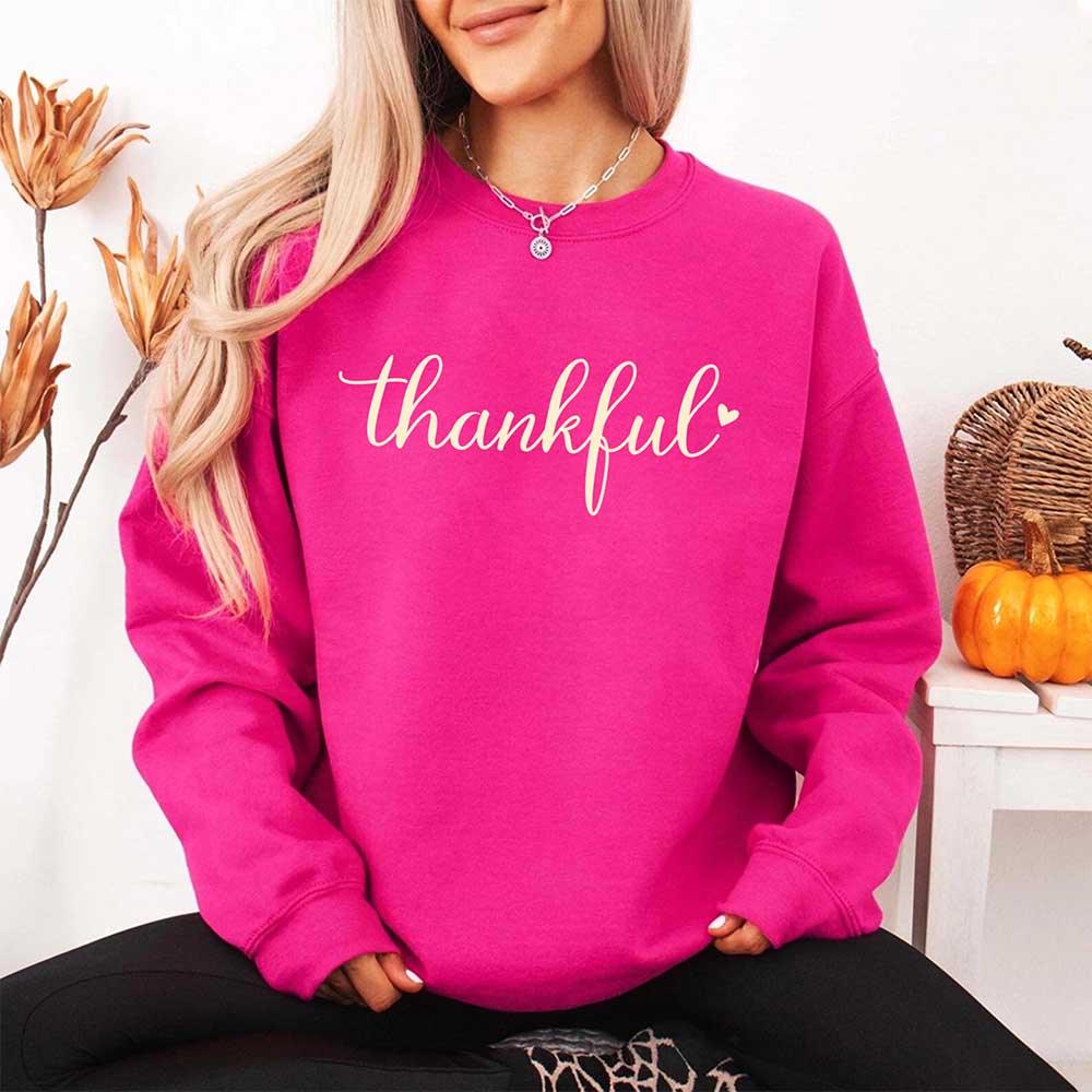Thankful Sweatshirt for Women
