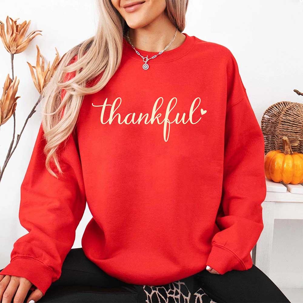 Thankful Sweatshirt for Women