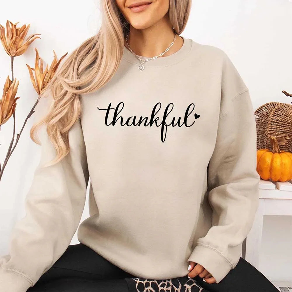 Thankful Sweatshirt for Women