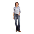 Ariat R.E.A.L. Mid Rise Boot Cut Jeans,