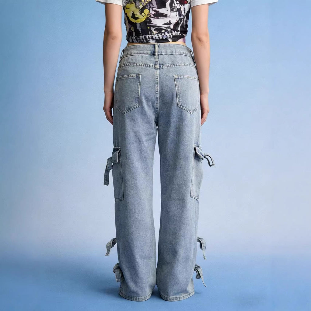 Mid-rise Versatile Womens Jeans