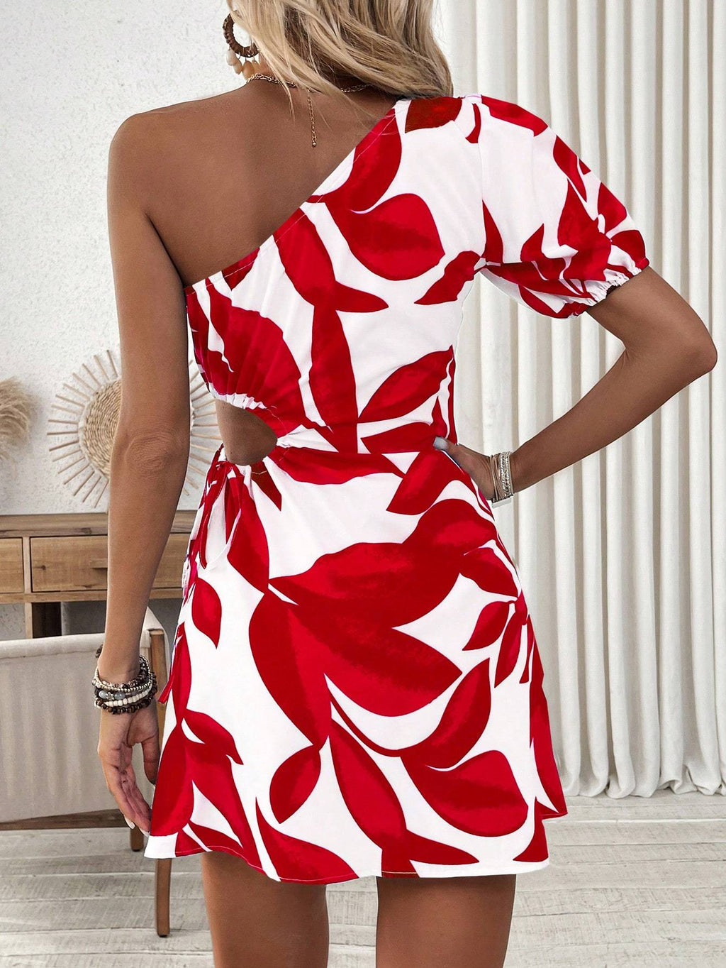 Puff Sleeve Summer Dress