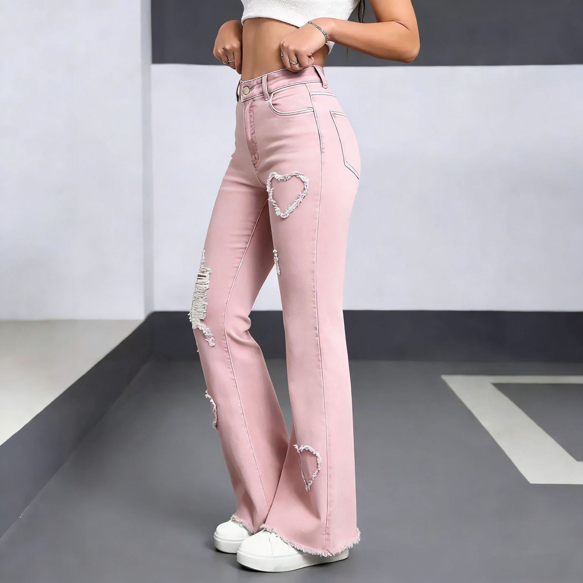 Casual Denim Jeans For Women