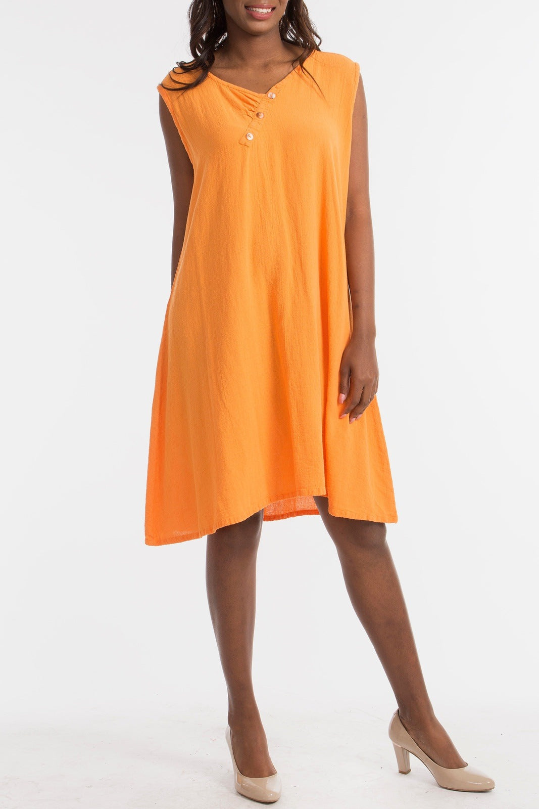 Hailey Dress 100% Cotton Gauze