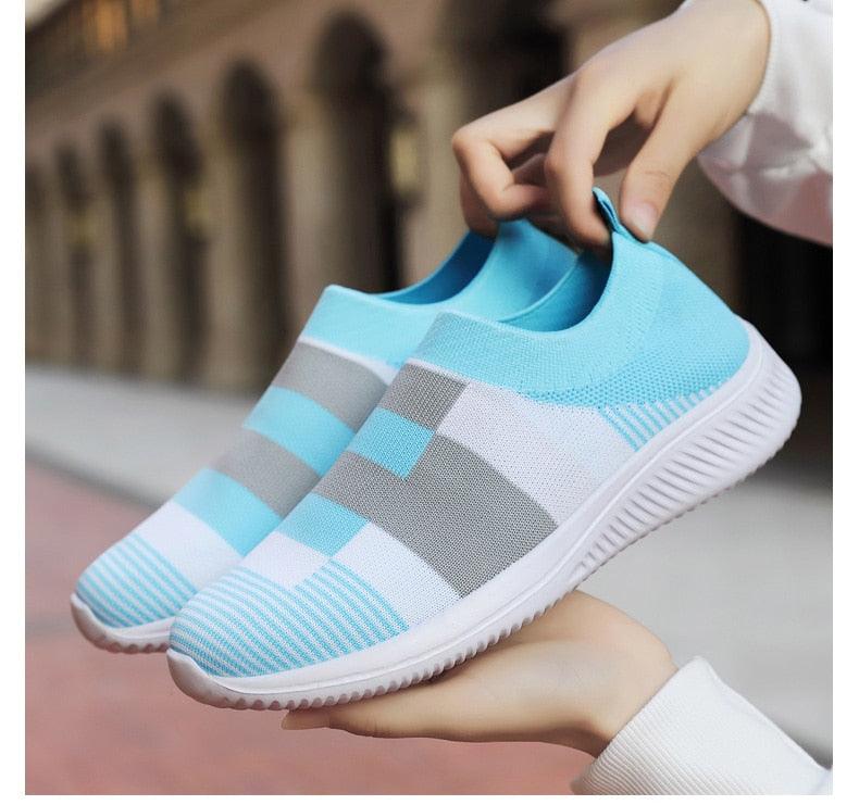 Elegant  Mix Color Casual Walking Shoes