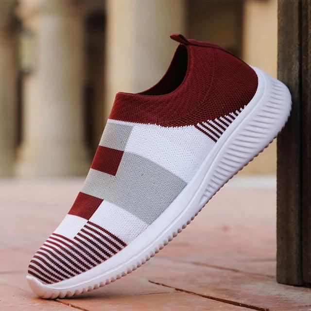 Elegant  Mix Color Casual Walking Shoes