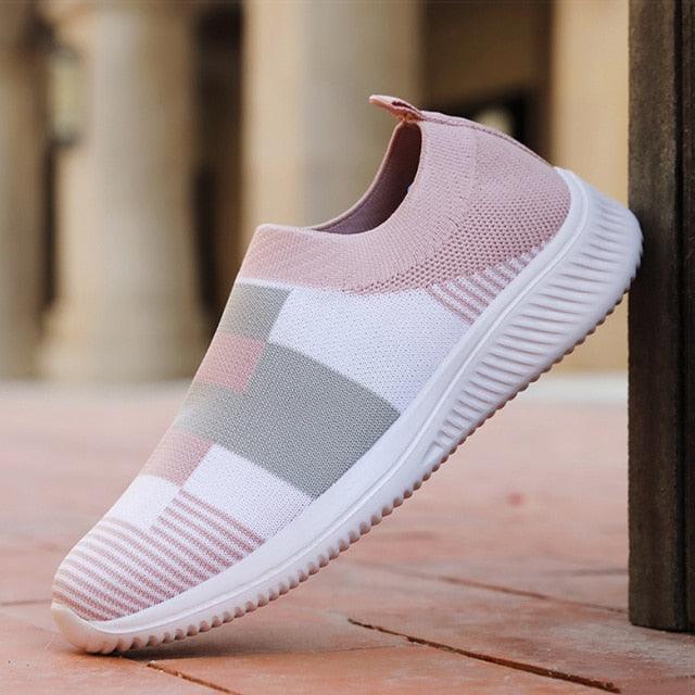 Elegant  Mix Color Casual Walking Shoes